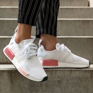 Adidas NMD R1 white pink women size 6.5